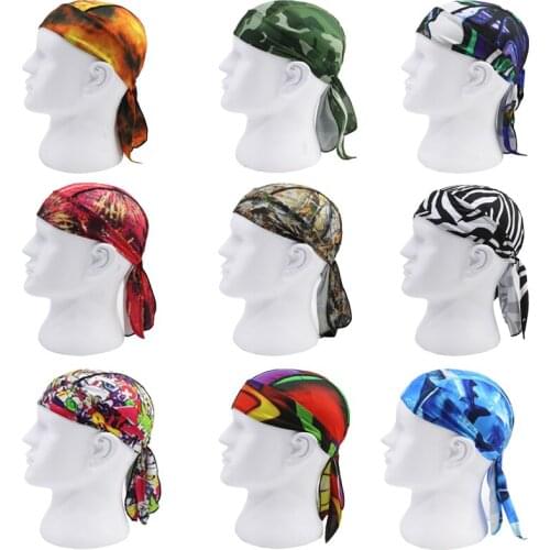Summer Cycling Cap Men Women Headwear Sport Running Riding Hat Road Bike Headband Carf Bicycle Bandana Pirate Cycle Helmet Inner
