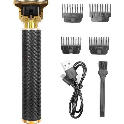 USB Professional Hair Trimmer Electric Hair Clippers Men Cordless 0mm Beard Razor Trimmers Barber Hair Cutting Remover hot sale