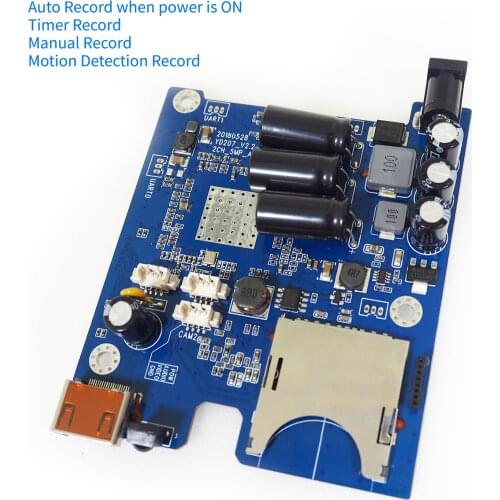 MINI DVR 960P CVBS Cameras Mobile DVR HD 1080P 2CH Mobile DVR with Remote Control Support 720P/1080P/3MP/4MP/5MP AHD camera