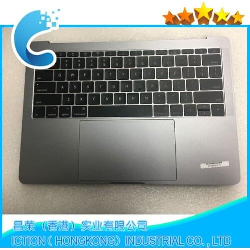 Original Space Gray Color A1708 Topcase with US Keyboard for Macbook Pro 13.3" A1708 US USA Topcase Assembly Late 2016 Mid 2017