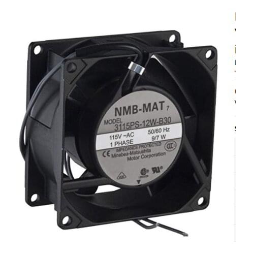 3115PS-12W-B30 brand new original NMB fan AC115V 8038 mute axial flow cooling fan