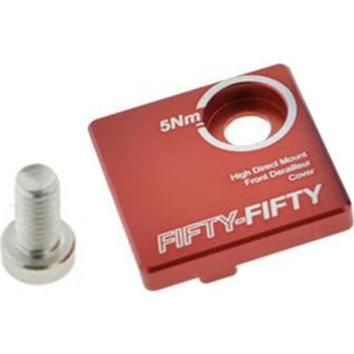 FIFTY-FIFTY 5050 D Type Bike Bicycle Front Cover Change Protective Guard With Screw Optional Color Aluminum Alloy Parts