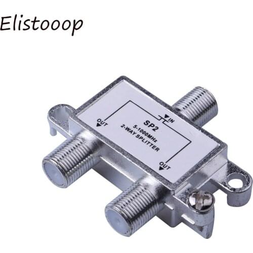 Satellite Splitter 2 Way TV HD Signal Cable ANT SAT TV Signal Mixer Digital Satellite Combiner Diplexer VHF UHF