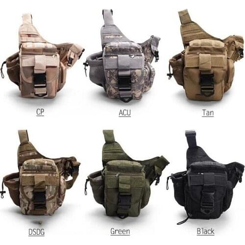 Tactical Military Trekking Bag Tactical Messenger Bags Men Saddle Camouflage Shoulder Bags