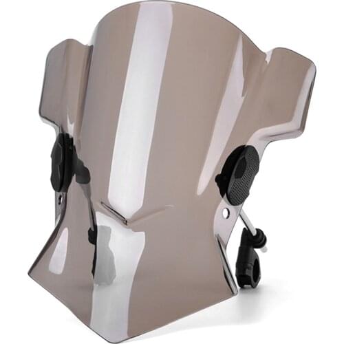 Universal Motorcycle Adjustable WindScreen Windshield for Yamaha MT03 MT07 MT09 BMW F800R R Nine T 1200RS R1200RT Motorcycle Acc