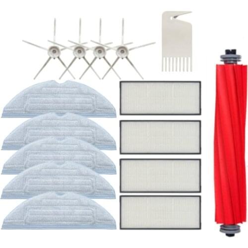 Main Brush Hepa Filter Mop Pad For Xiaomi Roborock S7 S7max T7S T7S Plus Vacuum Cleaner Parts Roborock S7 Accessories