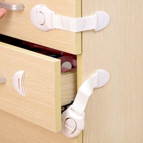 1 piece of creative multifunctional safety drawer baby safety ribbon cloth wardrobe household safety finger protection