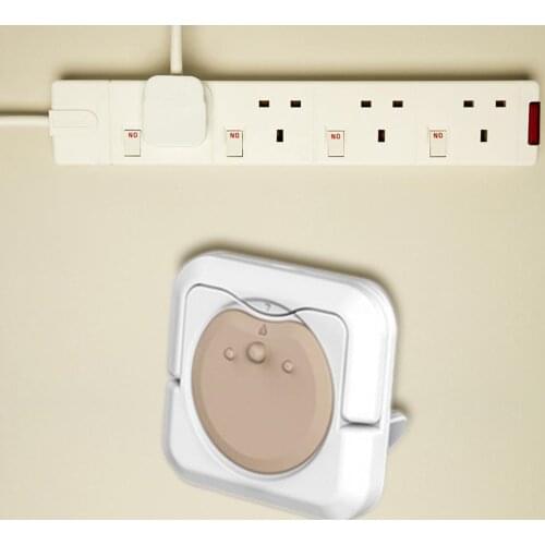 12Pcs Kids Safety Socket Protective Cover Anti Electric Shock Outlet Protector