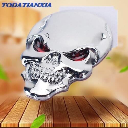 2019 hot Skull Car Stickers accessories FOR bmw f25 toyota renault scenic 2 citroen c4 picasso peugeot 206 3008 mustang