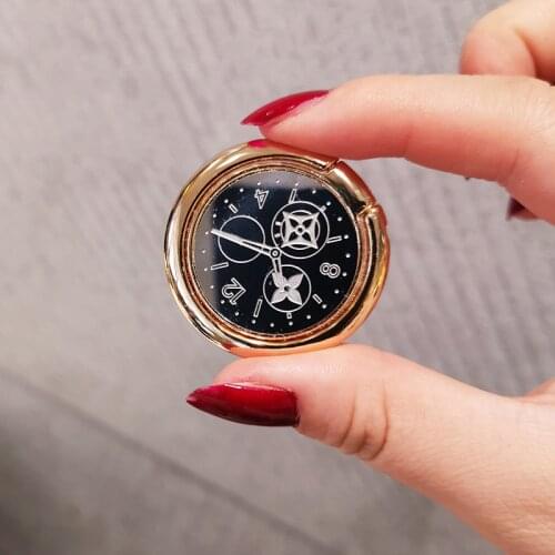 6PCS/1Pack Universal Ring Mobile Phone stand Smartphone Stand 360 Rotation bracket Finger stand Dial decoration Holder for phone