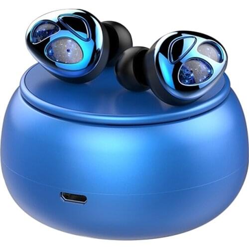 Wireless Earbuds 5.0 Bluetooth Headset With Charging Case Noise Reduction Tws In-Ear Headset With Built-In Microphone
