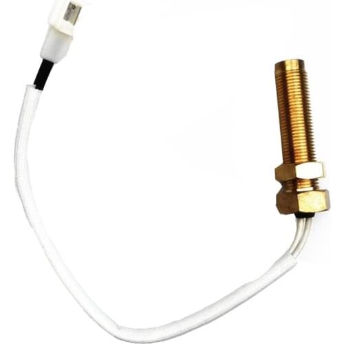 2Pcs 85mm Car Boat Tachometer Sensor Stainless Steel RPM Gauge Sensor M18*1.5 / M16*1.5 Fit Engine Tachometer for Golf 3 BMW