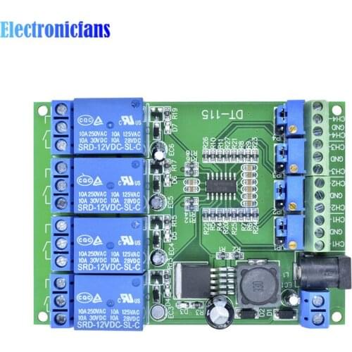 Diymore LM393 DC 12V 4 Channel 4CH Voltage Comparator Stable Module 4 Voltage Comparison Board Module