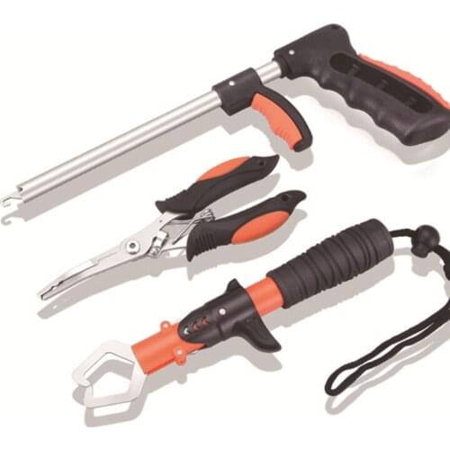Stainless steel fishing gear set Luya pliers + fish control device + hook control fish decoupling device fishing pliers set