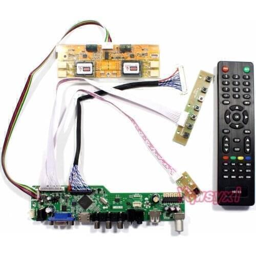 Controller Board Kit for LM190E02 LM190E03 LM190E08 TV+HDMI+VGA+AV+USB LCD LED screen Driver Board
