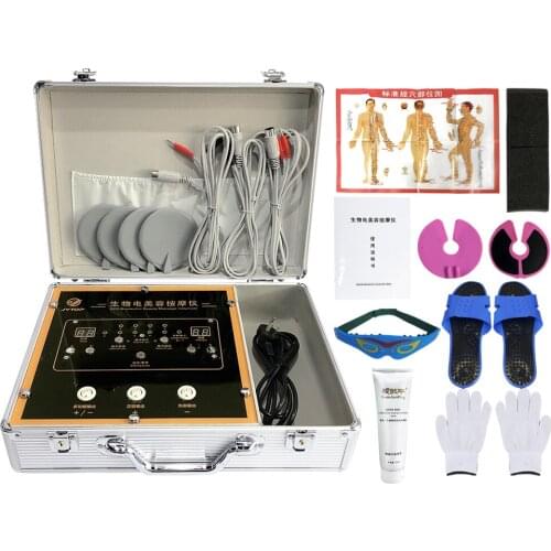 JYTOPHUNTER DDS Multifunctional Bio-Electric Massager Acid-Base Flat Household Meridian Electrotherapy Massager