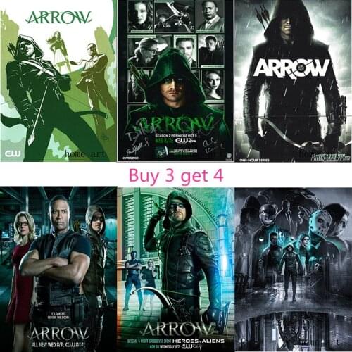ARROW Poster Clear Image Wall Stickers Home Decoration Good Quality Prints White Coated Paper
