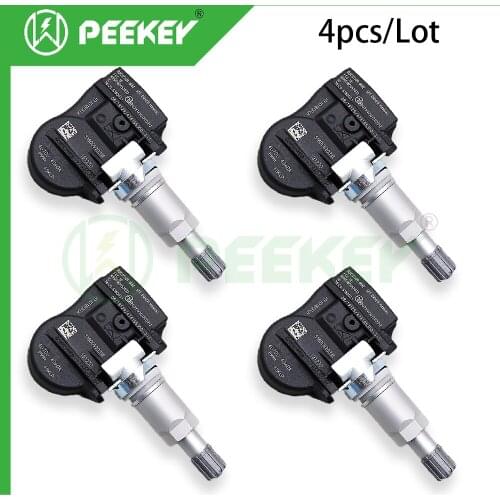 4pcs Tire Pressure Monitor System Sensors TPMS sensor 40700-4GA0B For Nissan Infiniti Q50 3.5L 3.7L 2014 2015 315MHz 40700-4GA0A