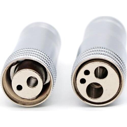 Dental Handpiece Adapter 2 Holes 4 Holes Handpiece Tube Connector Tool for Air Motor Dental Care Tool For Dentist Clinic