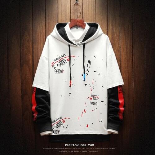 Leaf Letter Printing hoodies Fashion Mens Sweatshirts Hooded Man Hoodies High Quality Mens Sweatshirts Y253