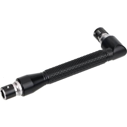 1/4 inch /6.35mm L shape Wrench Twin Angle Head Wrench Electrical Repair Tool Screwdriver Socket Wrench DIYWORK