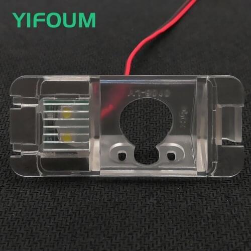 YIFOUM Car Rear View Camera Bracket License Plate Lights For Ford Mondeo Focus Fiesta Hatchback Kuga S-Max S Max Transit Everest