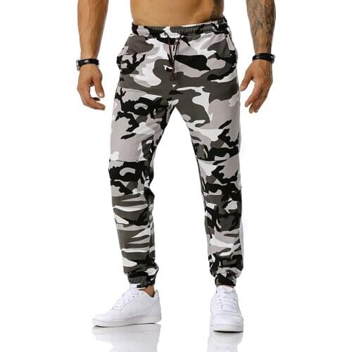 Camouflage Casual pants men joggers streetwear Printed trousers Hip hop pants men outdoor training sweatpants for men