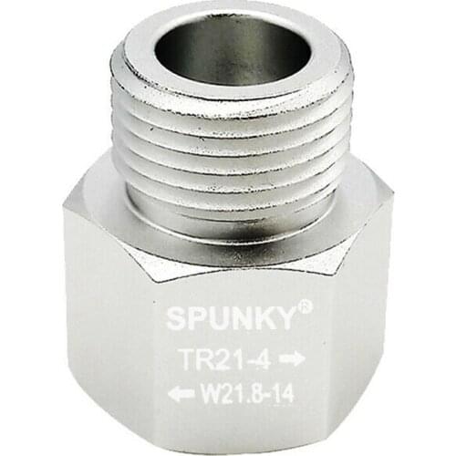 CO2 Cylinders Tank Soda Thread TR21.4 To W21.8 Converter Adapter Aquarium Fish HomeBrew Beer Keg Regulator Water Tank Regulator