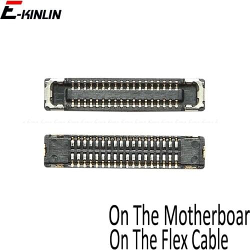 For iPhone 11 11 Pro Max LCD Display 3D Touch Screen Digitizer FPC Connector On Motherboard Flex Cable