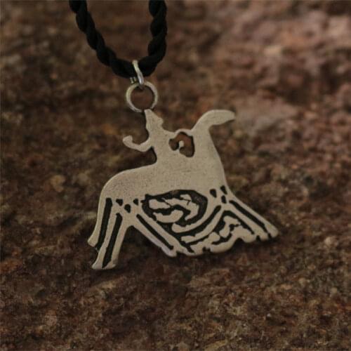 1pcs wholesale Odins horse Sleipnir Viking Pendant Viking Necklace Scandinavian Norse Jewelry Swift Horse, Viking Compass