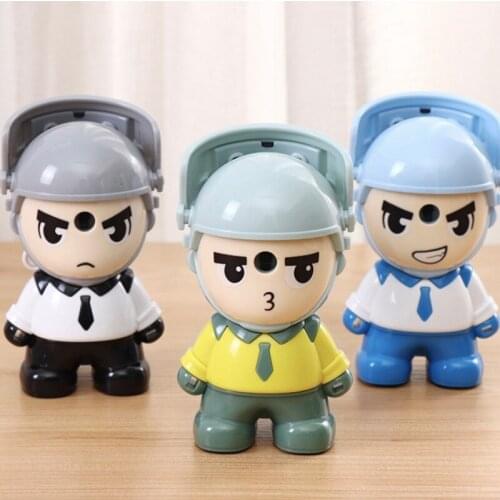 Cute Cartoon Lovely Pencil Sharpener Classic Design Student Hand Crank Mechanical Pencil Sharpener Student Kid Gift