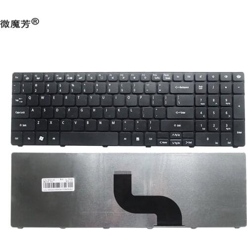 NEW English FOR Packard Bell Easynote EN TE11BZ TE11HC TE11HR laptop keyboard US