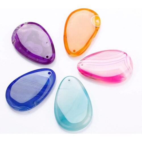 Natural Stone Necklace Pendant Ladies Long Sweater Chain Drop Pendant Used in Jewelry Making DIY Necklace Accessories