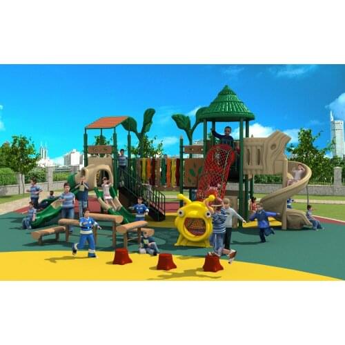 School/kindergarten/park/community plastic slide equipment,outdoor combined slide playground YLW023