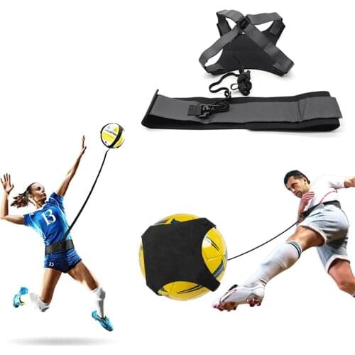 Football Training Belt Device Solo Auxiliary Training Ball Band Soccer Ball Kick Fitness Equipment for Primary Secondary Student