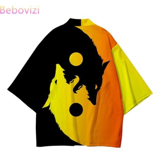 Plus Size 6XL 5XL 4XL 3XL Loose Fashion Japanese Robe Cardigan Women Men Harajuku Kimono Samurai Cosplay Blouse Yukata Clothing