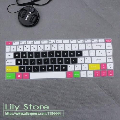Silicone keyboard cover skin for 15.6" MSI GF65 9SD GF65 Thin / PS63 Modern / GS65 P65 Creator WS65 8SK WP65 9TH Gaming Laptop