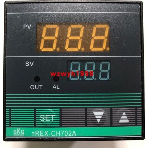 Taiwan SKG short shell temperature controller TREX-CH702A-M*BN smart meter TREX-CH702A RELAY SSR