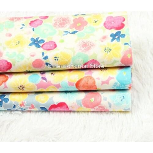 High quality thin cotton cloth, rural wind small floral fabric, handmade DIY clothing dress baby clothes fabric 90cmx110cm