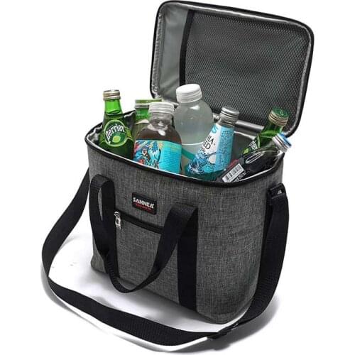 10L 22L high performance cooler bag thermal big lunch picnic box ice pack vehicle insulation food drinks wine insulated cool bag