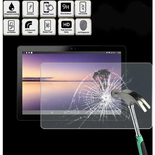 For VOYO i8 Max - Tablet Tempered Glass Screen Protector Cover Anti Fingerprint Screen Film Protector Guard Cover
