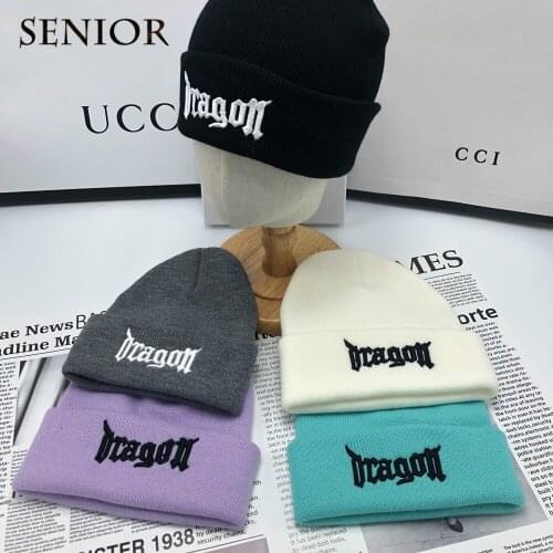 Winter High-quality Warm Couple Beanie Hats Outdoor Casual Women Knitted Hats Ski Warmth Men and Women Hip-hop Skullies Bonnets