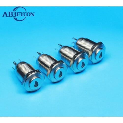 16mm head momentary LED illuminated oil light push button switch High round 12V 5A pin terminal brass metal shell anti-vandal