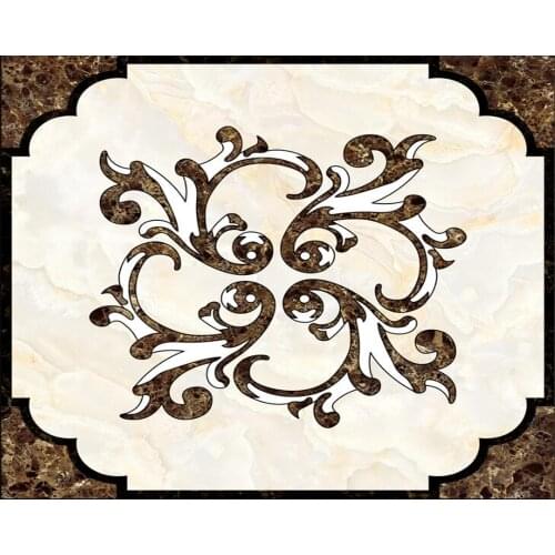 Beibehang Custom 3D flooring film ultra - high - definition European high imitation marble water knife parquet anti - skid wear