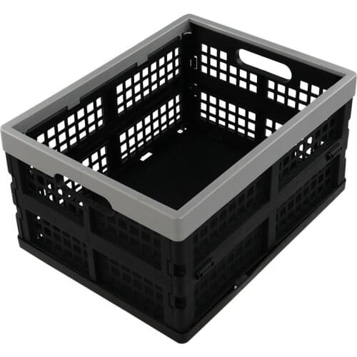 Big deal 16-Liter Folding Crates Storage, Collapsible Container Plastic, Set of 1