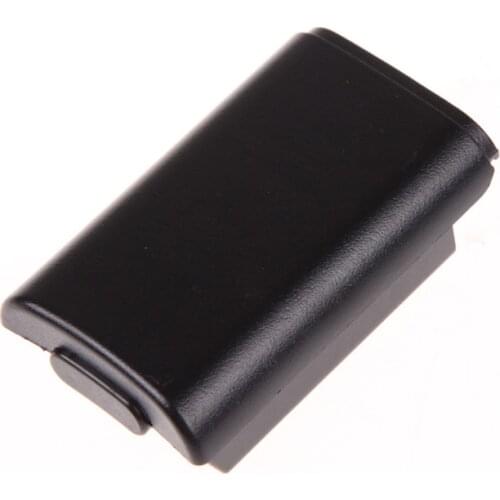 Black 10 X AA Battery Holder Back Cover Case Replacement Wireless Controller for Xbox 360 Controller