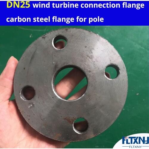 CARBON STEEL WIND TURBINE FLANGE FOR CONNECTION WITH POLE 100W TO 800W WIND TURBINE USE FLANGE
