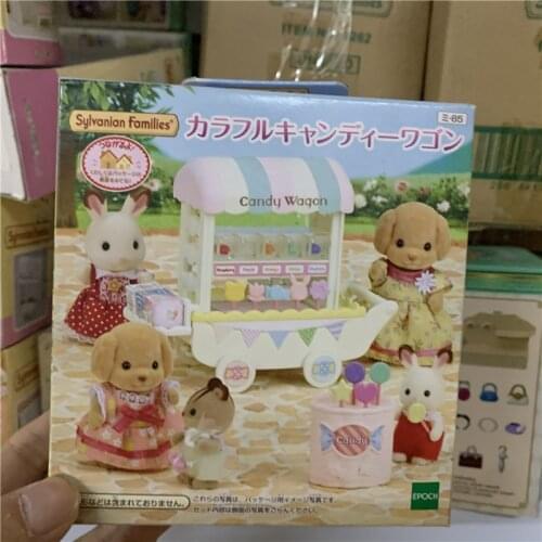 Geniune Sylvanian Doll Families Dollhouse Animal Figures furniture set clothes house food without package