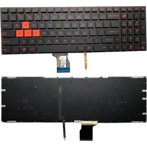 GZEELE US laptop backlit Keyboard for ASUS GL502 GL502V GL502VT GL502VS GL502VM GL502VY US BACKLIT Standard English Layout