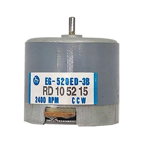 Tape Vinyl record player Repairs Motor EG-520 3B 12V DC CCW Low speed Low noise